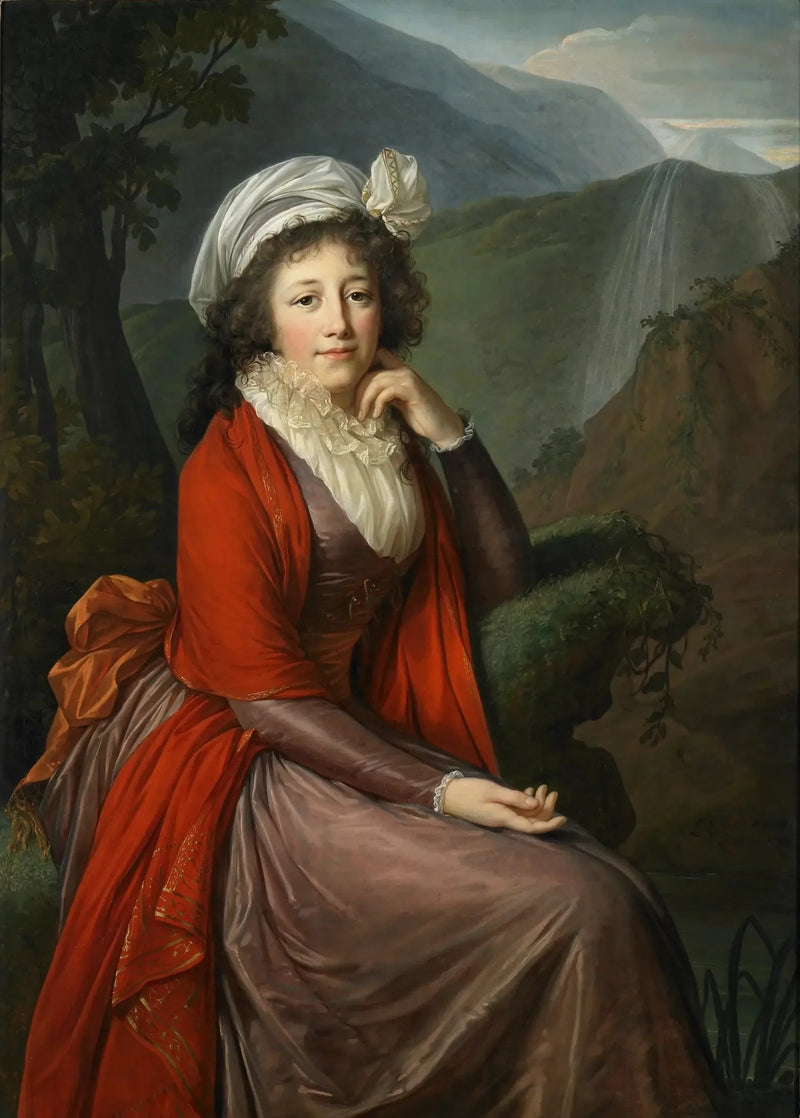 Porträtt av grevinnan Maria Theresia Bucquoi, född Parr (1746-1818) - Élisabeth Vigée Le Brun