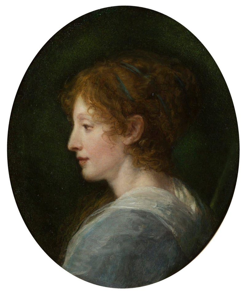 Porträtt av grevinnan Mollien - Jean-Baptiste Greuze