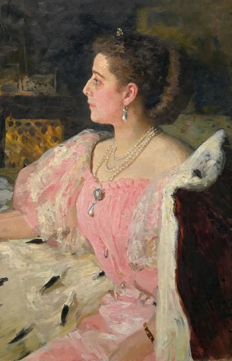 Porträtt av grevinnan Natalia Petrowna Golovina - Ilya Repin