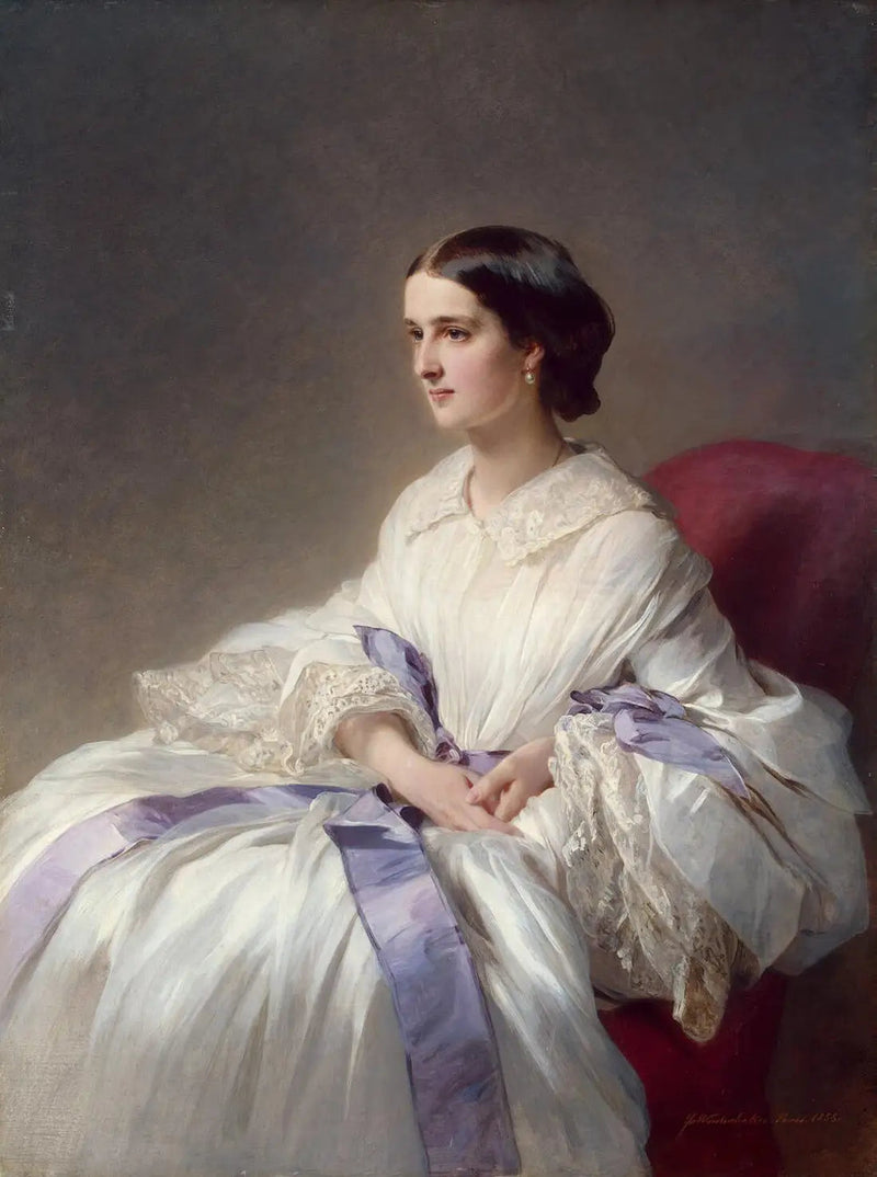 Porträtt av grevinnan Olga Chouvalova - Franz Xaver Winterhalter