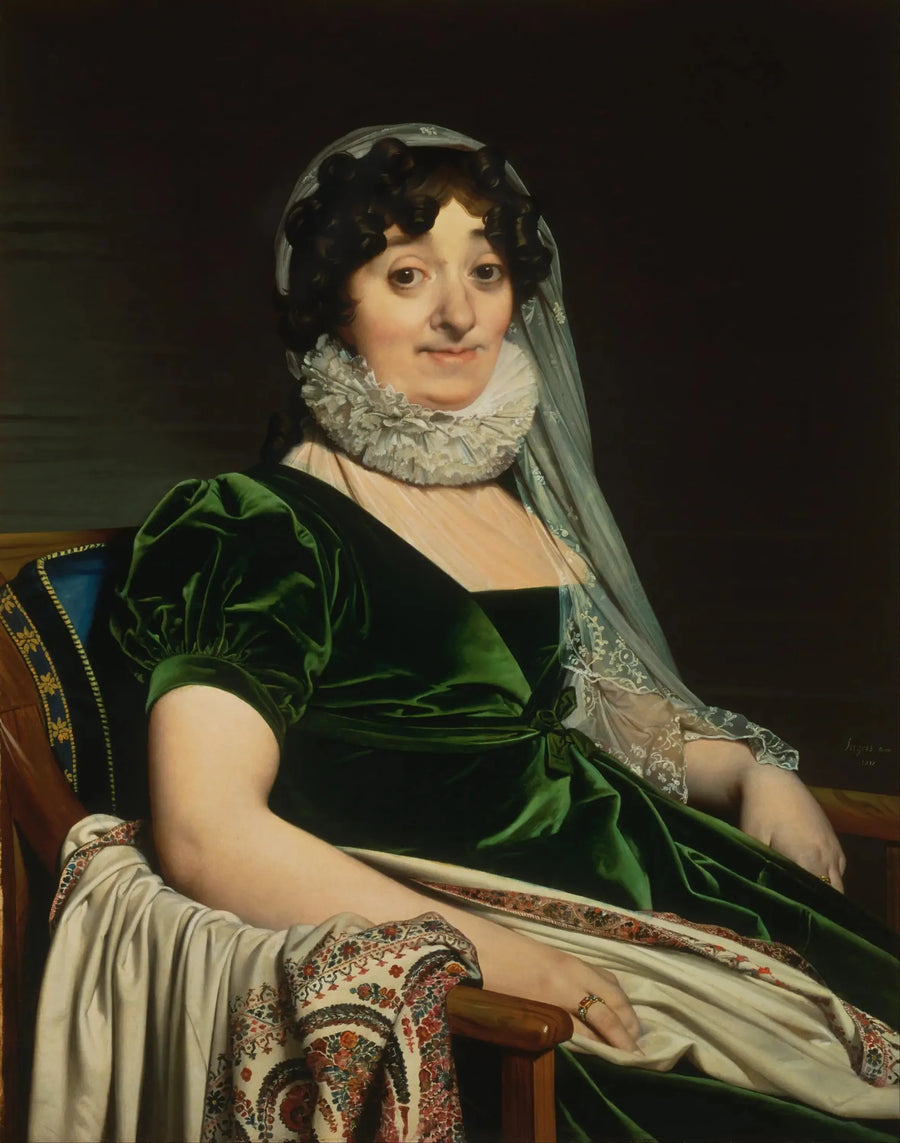 Porträtt av grevinnan de Tournon - Jean-Auguste-Dominique Ingres