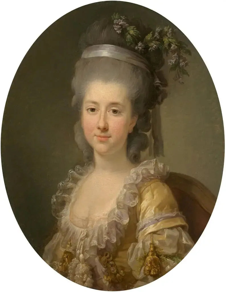 Porträtt av grevinnan Urszula Potocka, född Zamoyska (cirka 1750-1808/16) - Élisabeth Vigée Le Brun