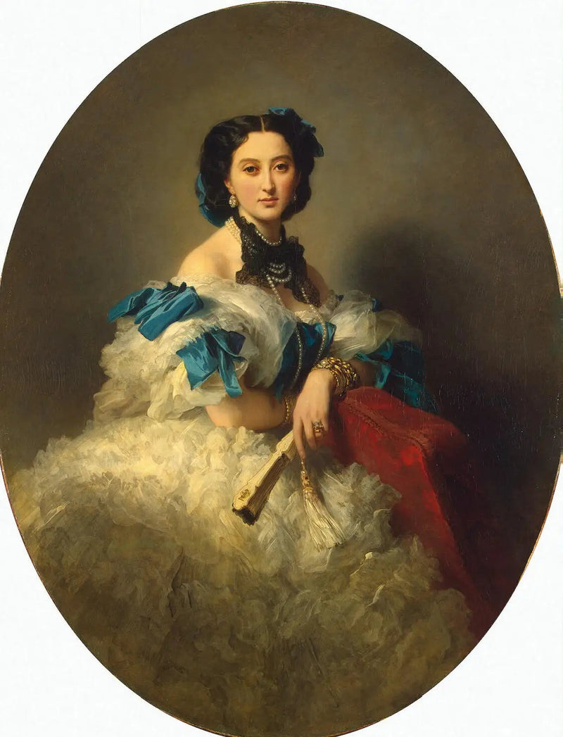 Porträtt av grevinnan Varvara Musina-Pushkina - Franz Xaver Winterhalter