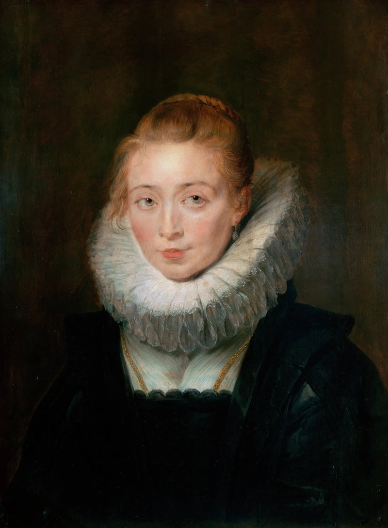 Porträtt av hovdam av prinsessan Isabelle - Peter Paul Rubens