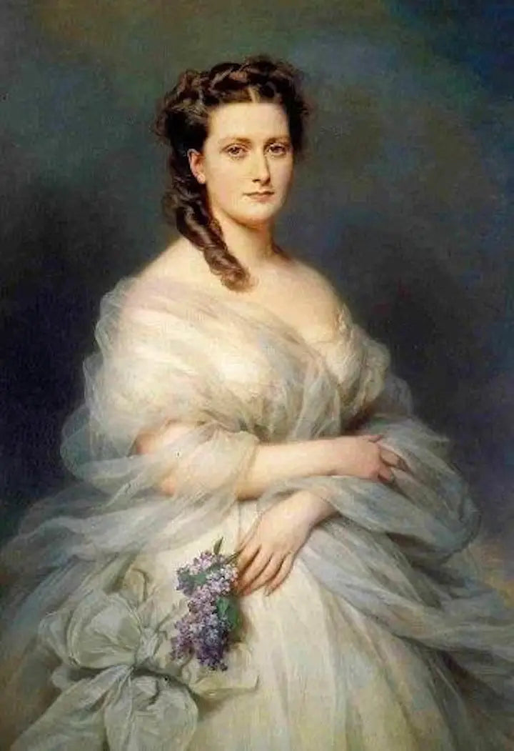 Porträtt av hertiginna Anne Murat de Mouchy - Franz Xaver Winterhalter