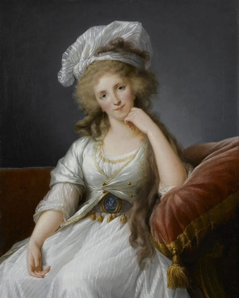 Porträtt av hertiginna av Orléans - Élisabeth Vigée Le Brun