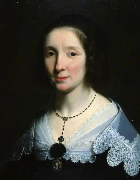 Porträtt av konstnärens kvinna - Philippe de Champaigne