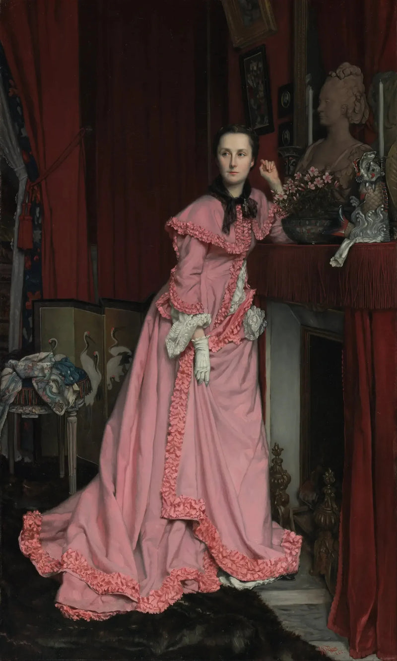 Porträtt av markisen de Miramon, född Thérèse Feuillant - James Tissot
