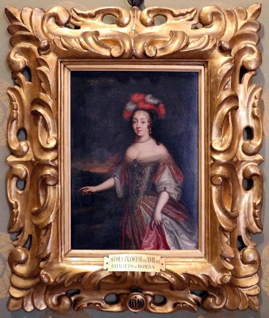 Porträtt av markisen av Sévigné - Pierre Mignard