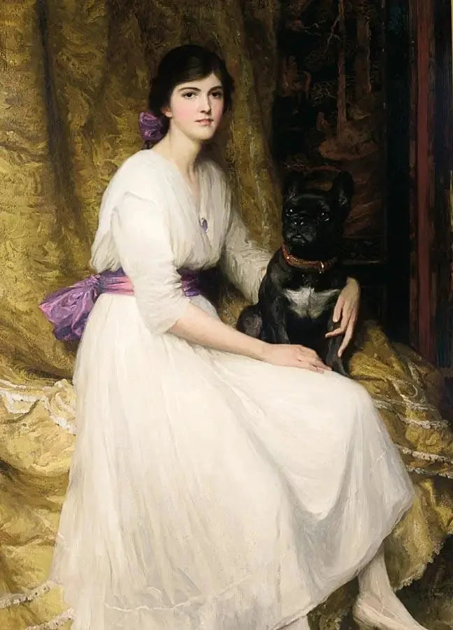 Porträtt av konstnärens systerdotter, Dorothy - Frank Bernard Dicksee