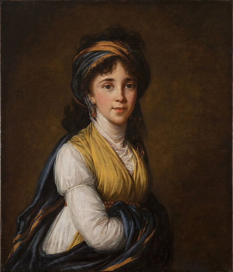 Porträtt av prinsessan Belozersky - Élisabeth Vigée Le Brun