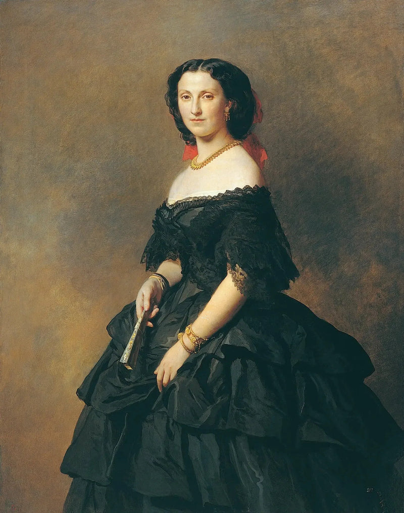 Porträtt av prinsessan Elisabeth Alexandrovna Baryatinskaya - Franz Xaver Winterhalter