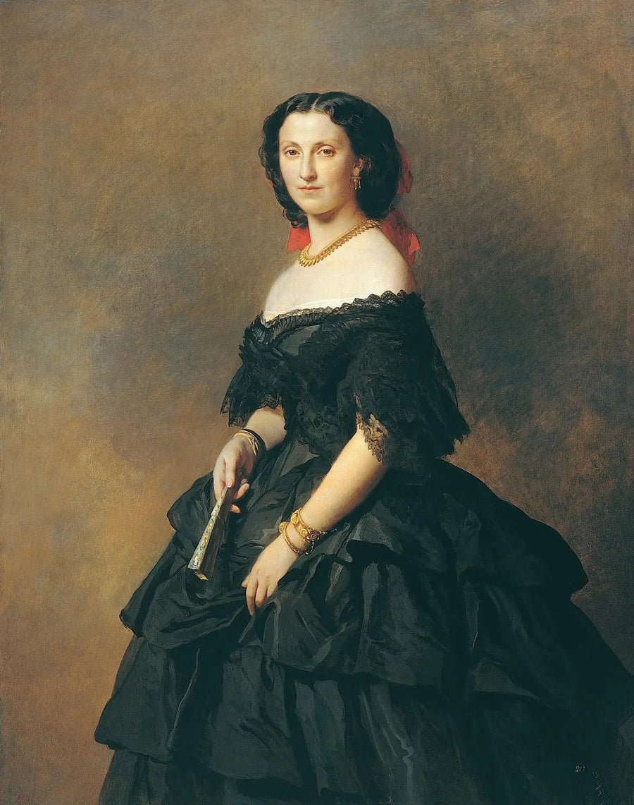 Porträtt av prinsessan Elisabeth Alexandrovna Baryatinskaya - Franz Xaver Winterhalter
