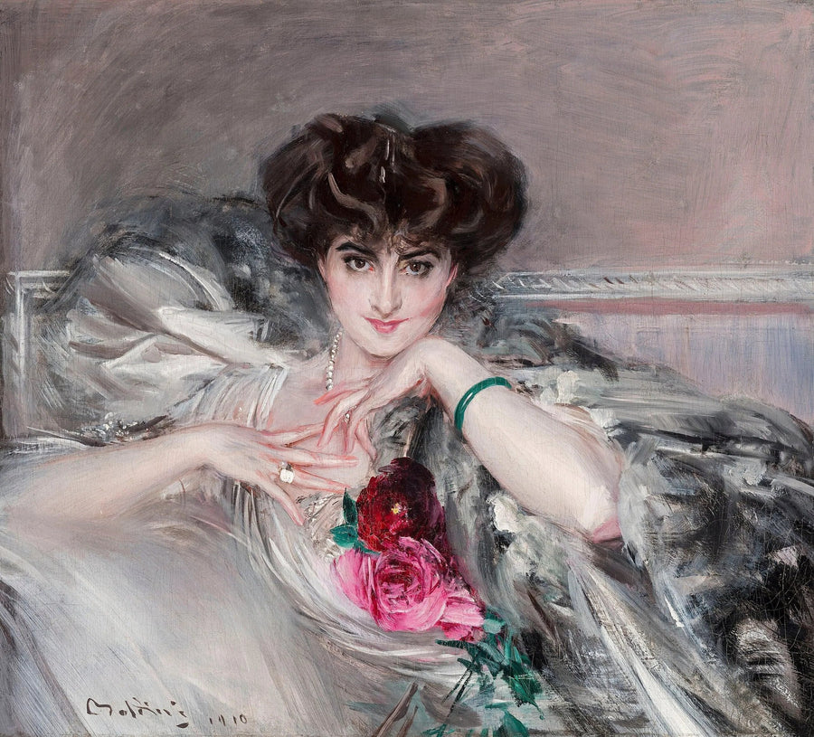 Porträtt av prinsessan Marie Radziwiłł - Giovanni Boldini
