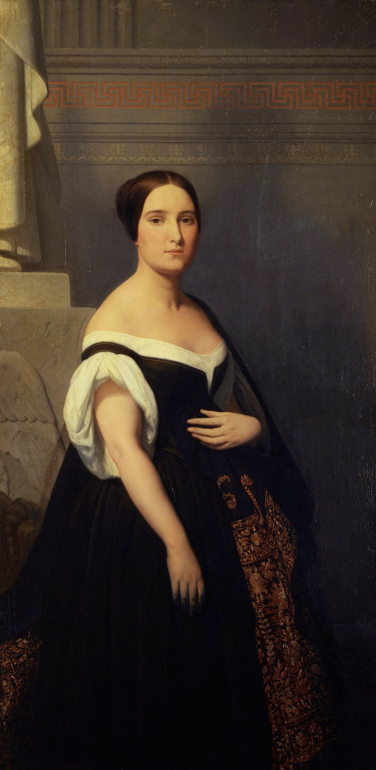 Porträtt av prinsessan Mathilde Bonaparte - Ary Scheffer