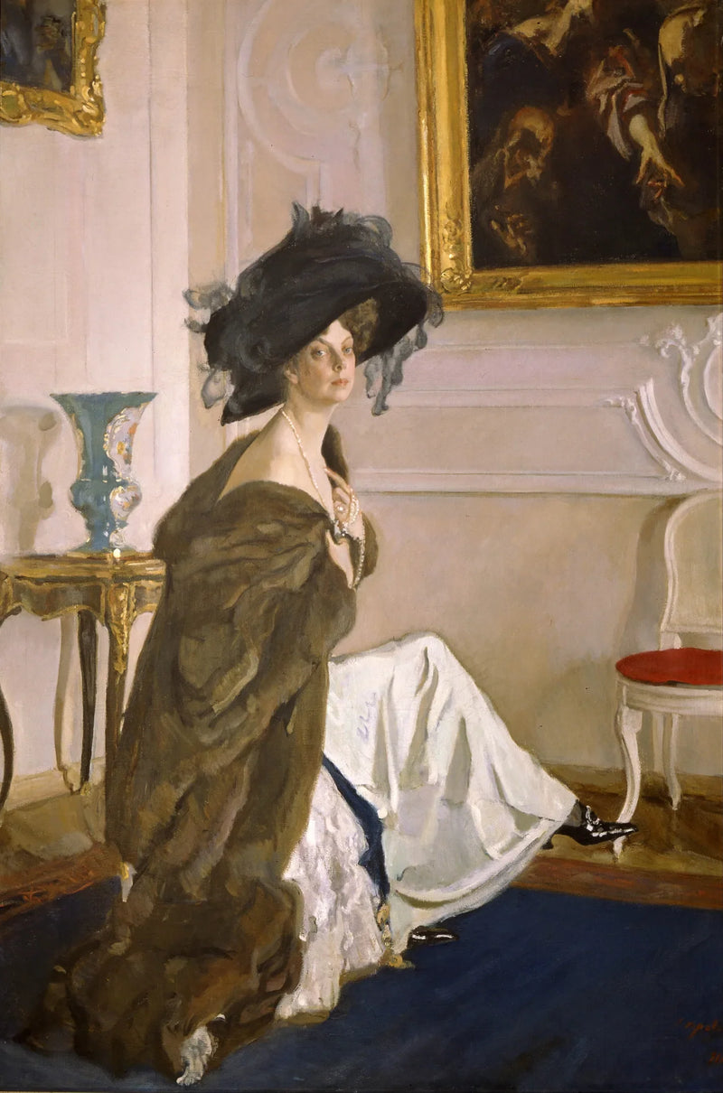 Portrait de la princesse Olga Orlova - Valentin Serov