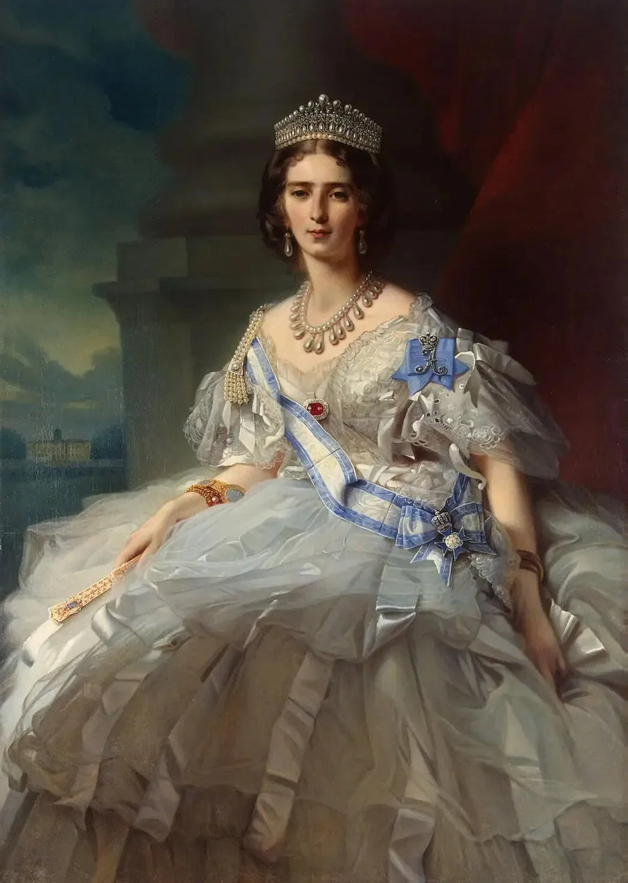 Porträtt av prinsessan Tatiana Yusupova - Franz Xaver Winterhalter