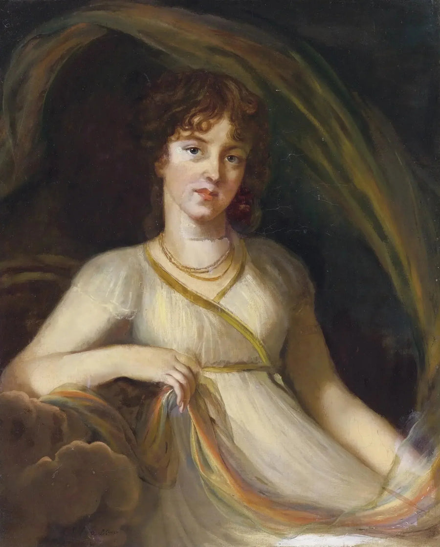 Porträtt av prinsessan Tyufyakina - Élisabeth Vigée Le Brun
