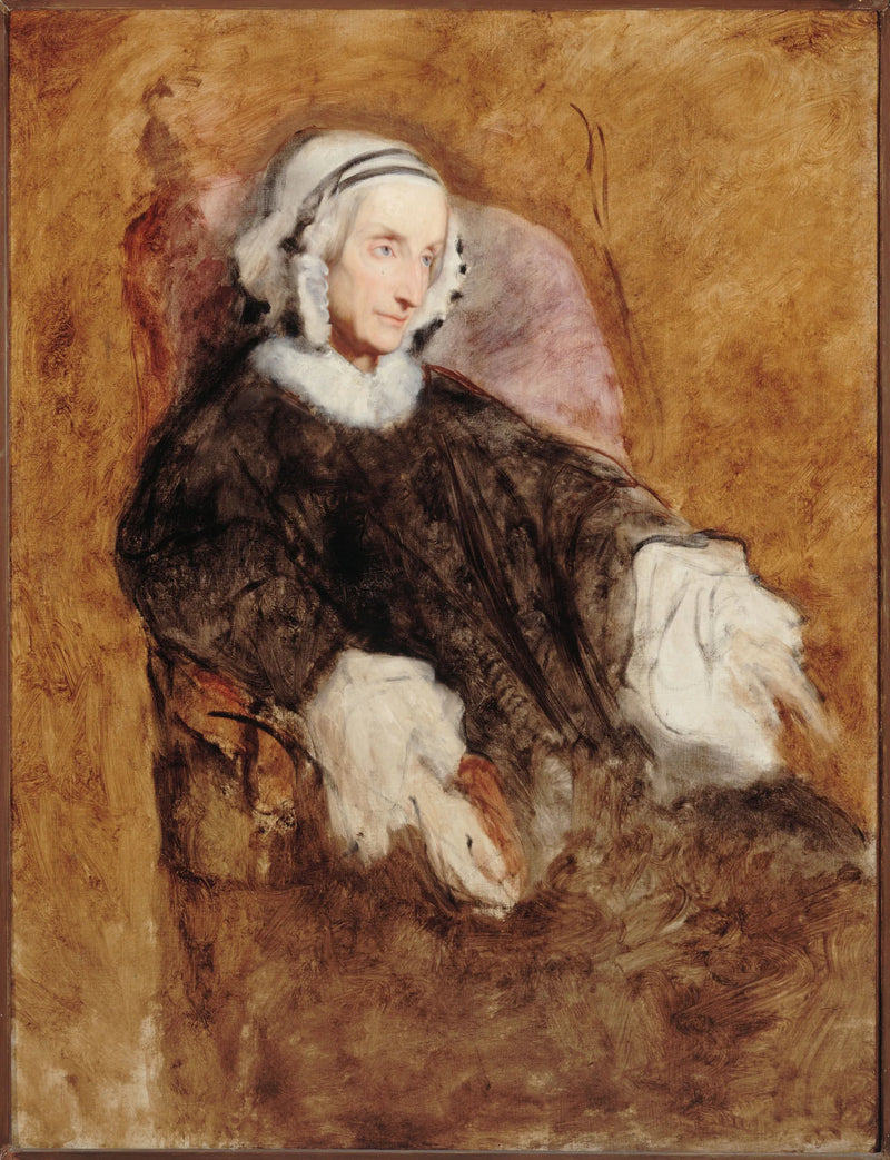 Porträtt av drottning Marie-Amélie i sorg - Ary Scheffer