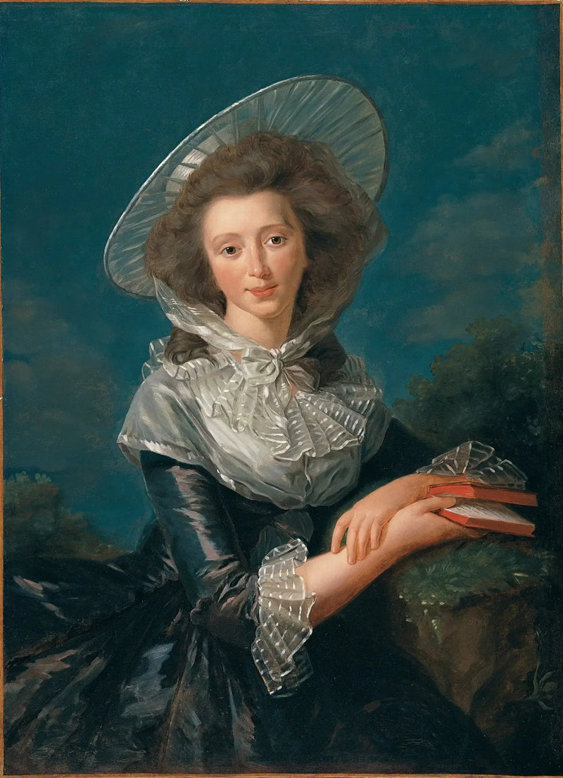 Porträtt av Vicomtesse de Vaudreuil - Élisabeth Vigée Le Brun