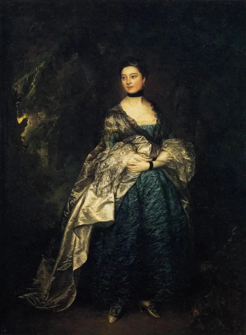 Porträtt av Lady Alston - Thomas Gainsborough