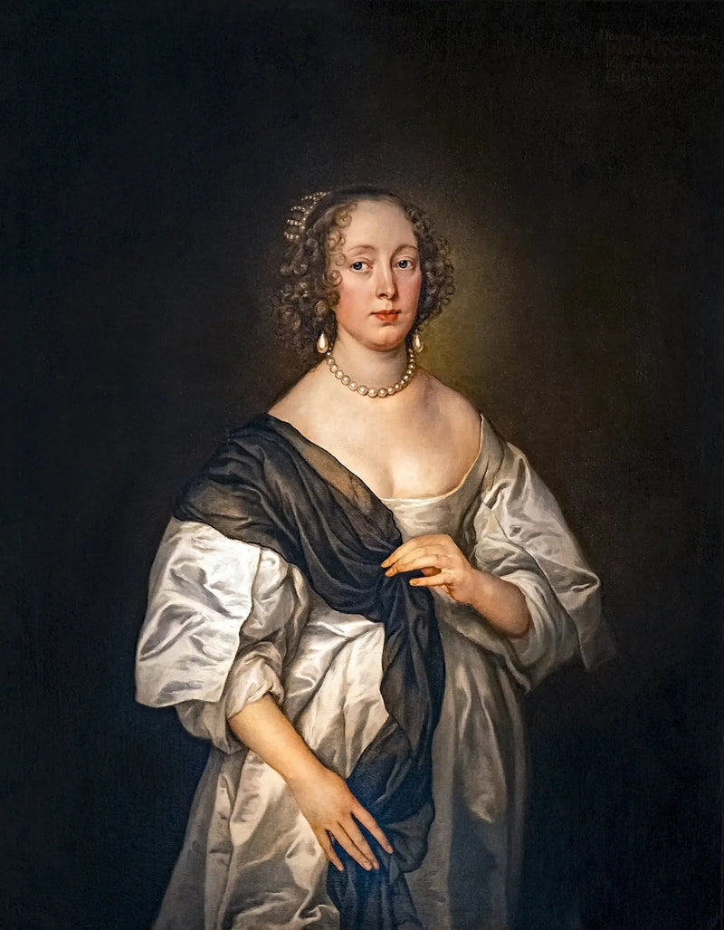 Porträtt av Lady Dorothy Dacre - Antoine van Dyck