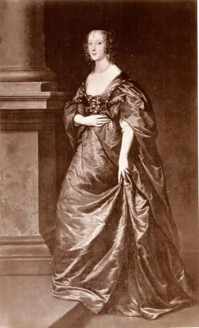 Porträtt av Lady Elizabeth Cecil, earlinna av Devonshire (1619-1689) - Antoine van Dyck
