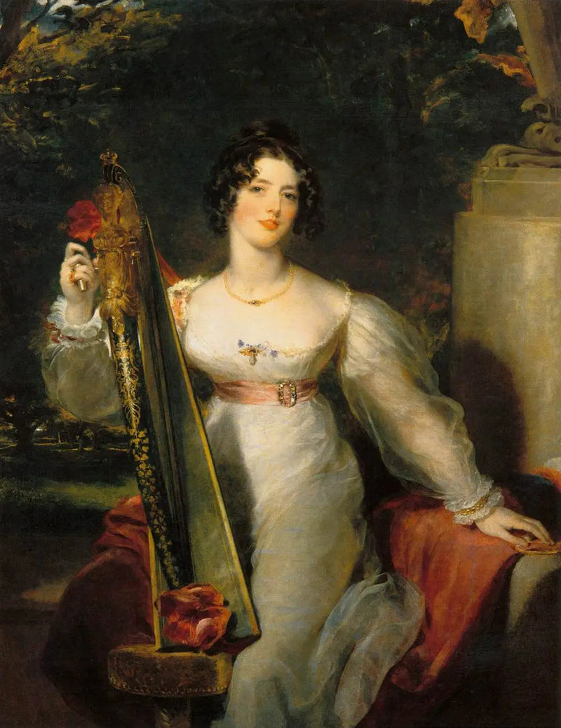 Porträtt av Lady Elizabeth Conyngham - Thomas Lawrence