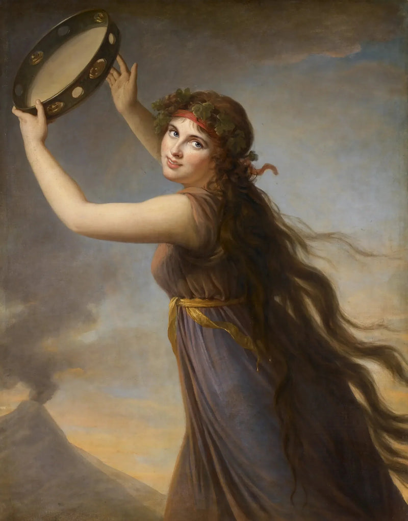 Porträtt av Lady Hamilton (1761-1815) - Élisabeth Vigée Le Brun