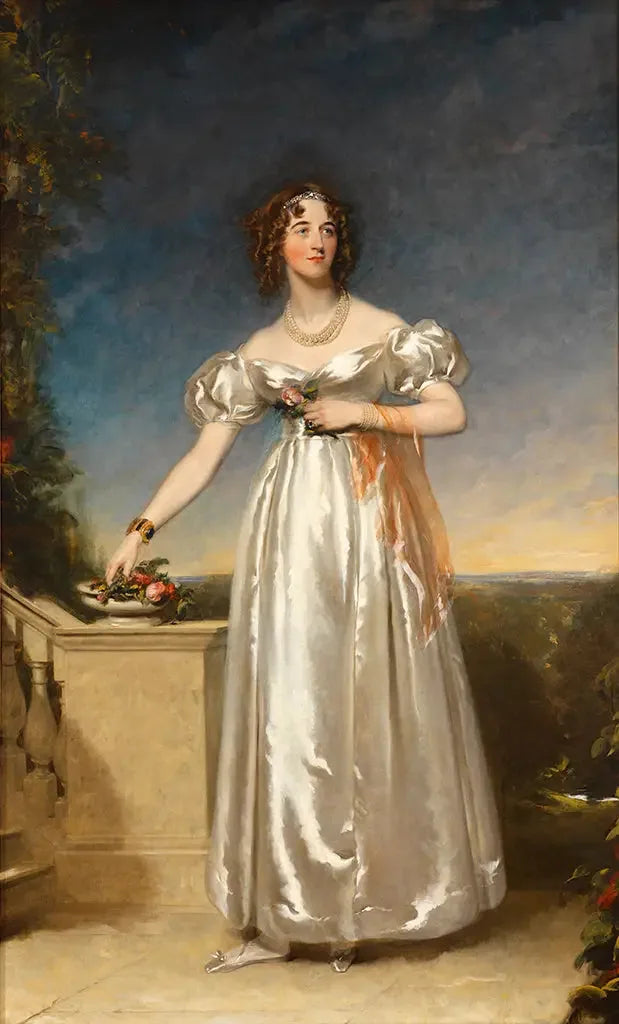 Porträtt av Lady Sarah Ingestre - Thomas Lawrence