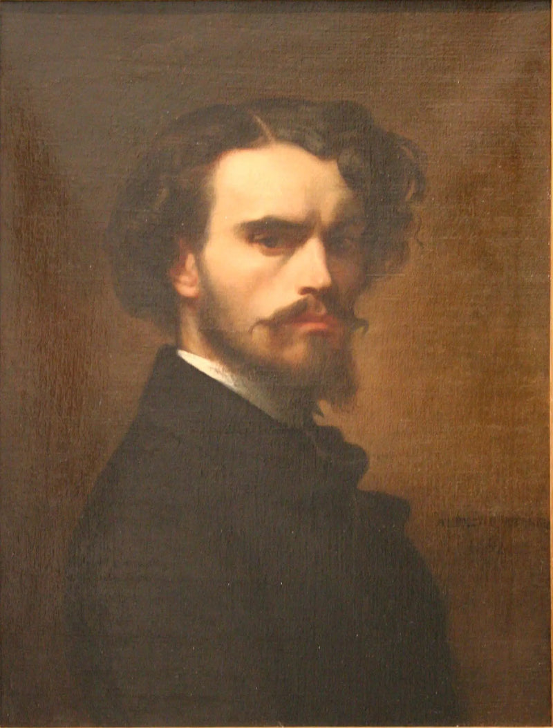 Porträtt av konstnären själv vid 29 års ålder - Alexandre Cabanel