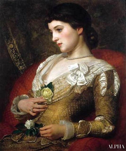 Portrait de Lillie Langtry - Edward Poynter - Reproductions de tableaux et peintures haut de gamme