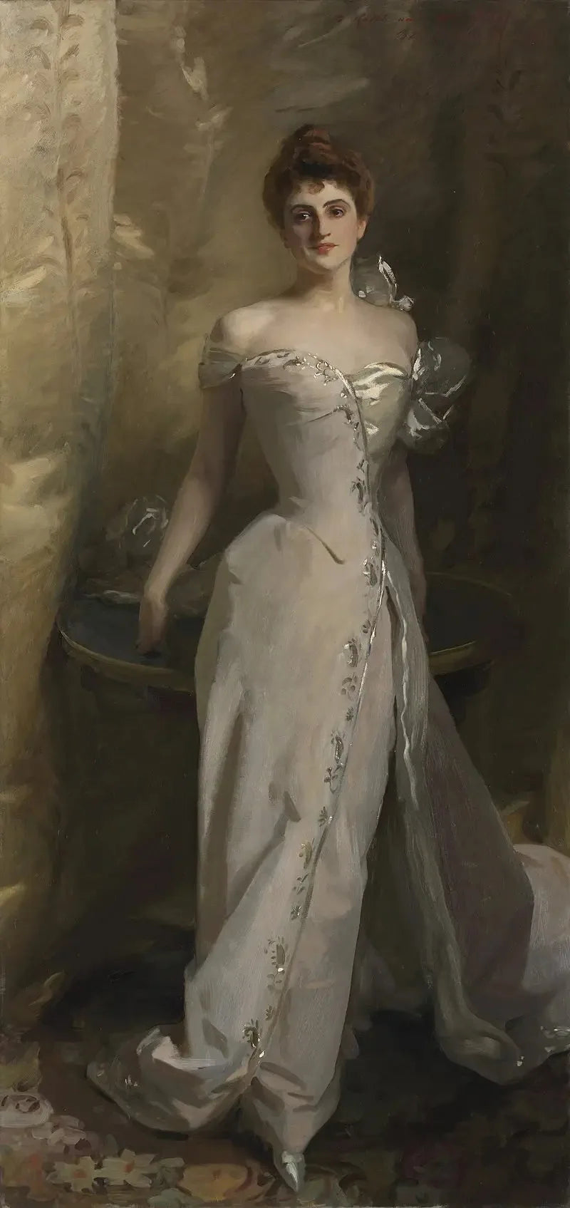Porträtt av Lisa Colt Curtis - John Singer Sargent