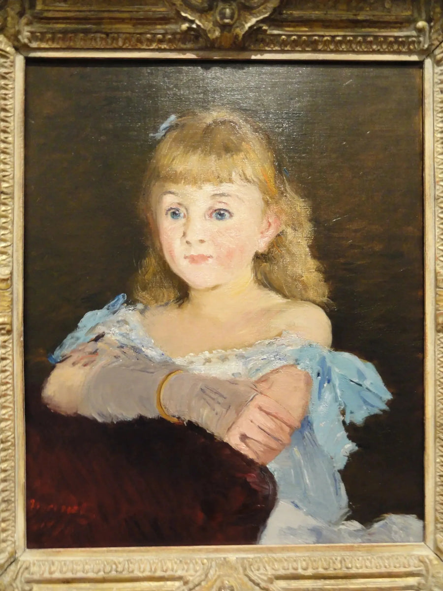 Porträtt av Lise Campineanu - Édouard Manet