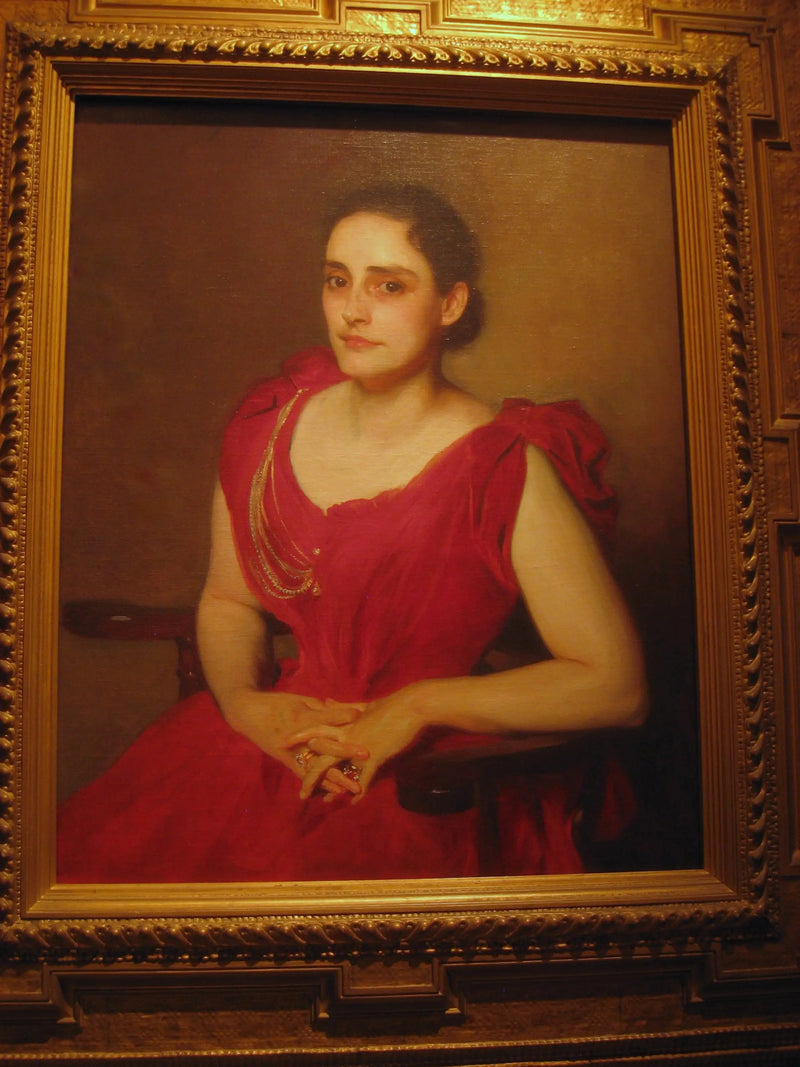 Porträtt av Lizzie B. Dewey (fru Francis Henshaw Dewey II) - John Singer Sargent
