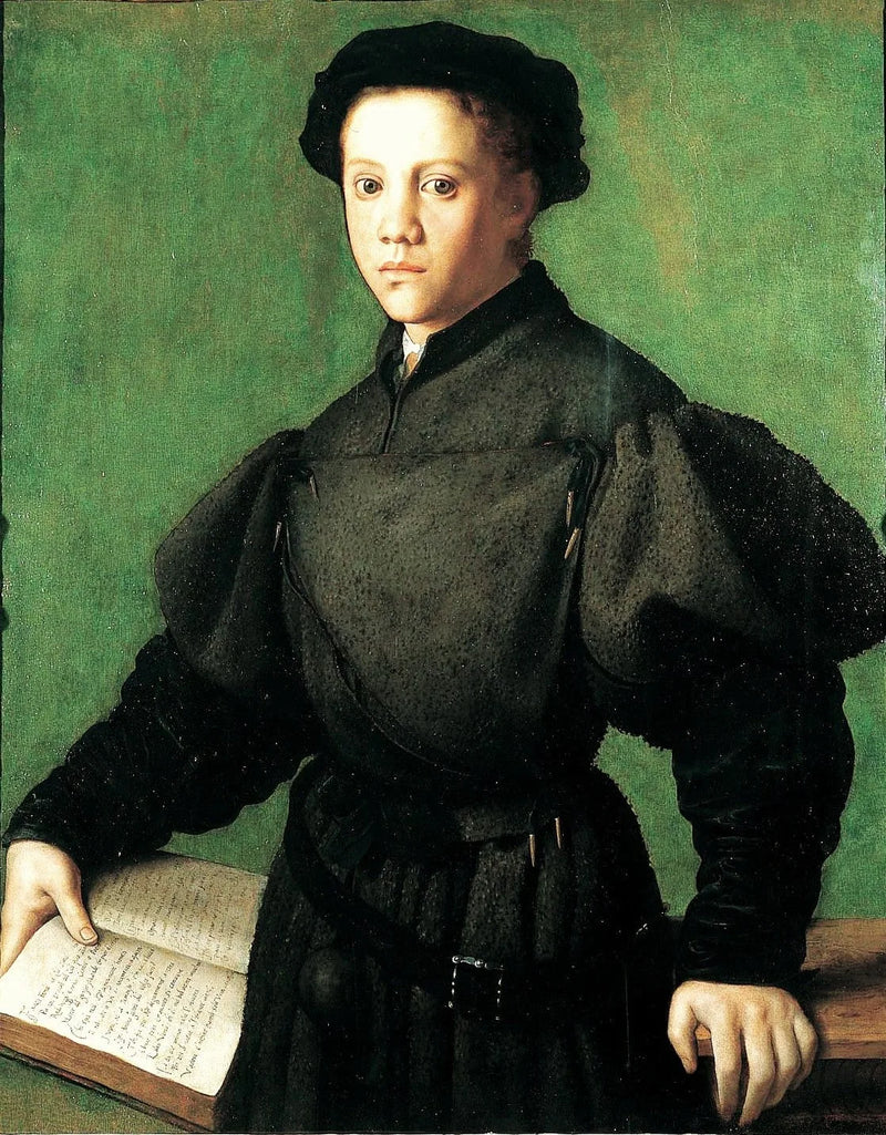 Porträtt av Lorenzo Lenzi - Bronzino