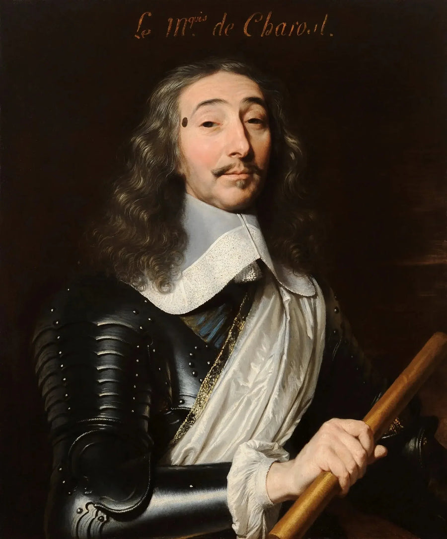 Porträtt av Louis de Béthune, greve, sedan hertig av Charost - Philippe de Champaigne