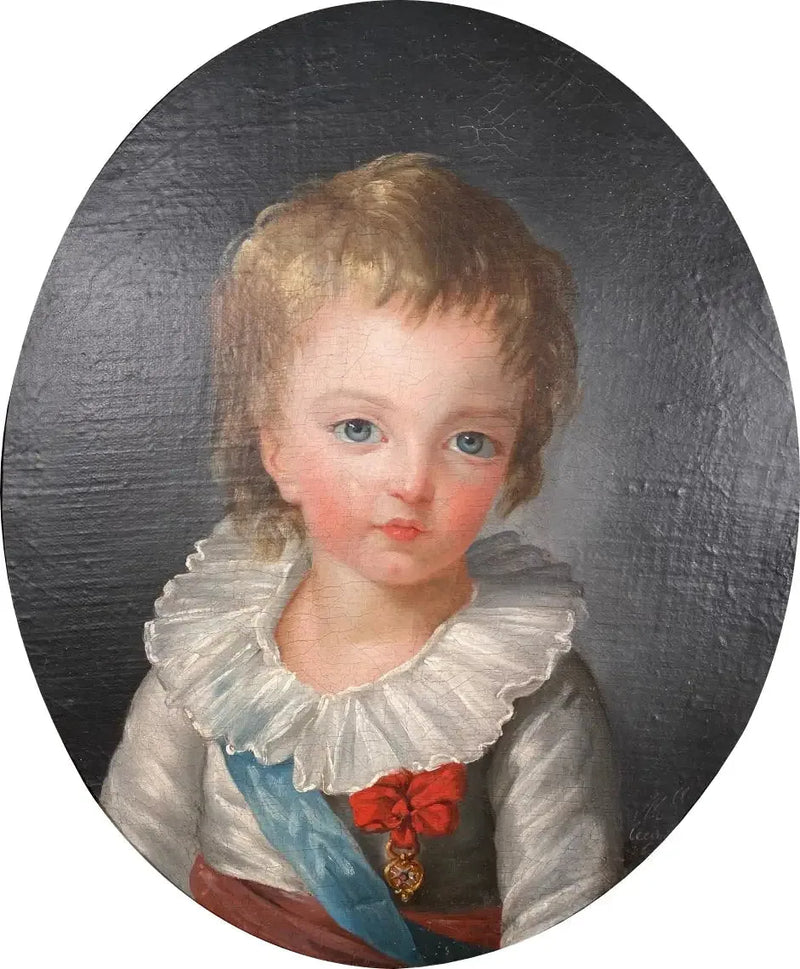 Porträtt av Louis-Joseph, Frankrikes dauphin - Marie-Guillemine Benoist