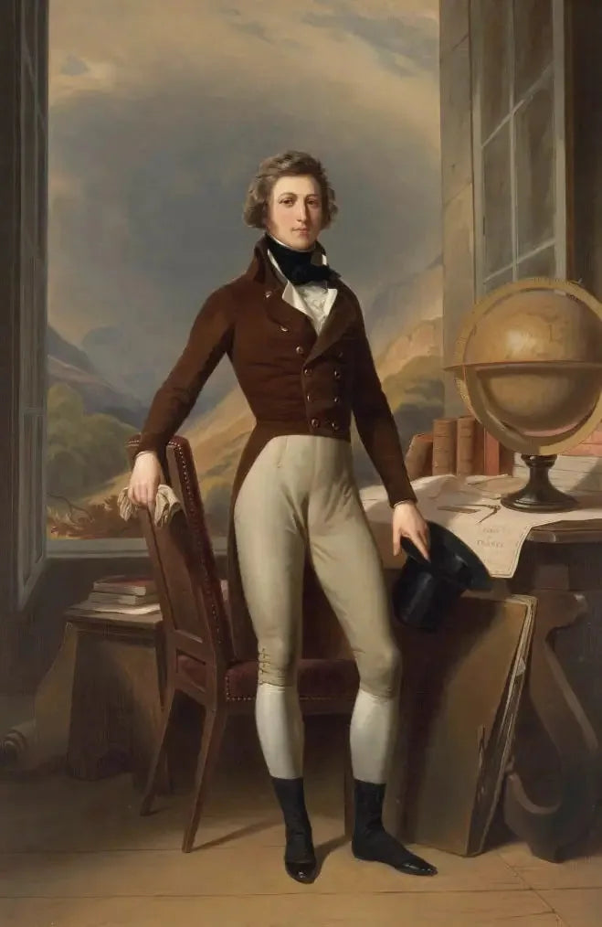Porträtt av Louis-Philippe d'Orléans, hertig av Chartres, (framtida kung Louis-Philippe) vid Reichenau - Franz Xaver Winterhalter