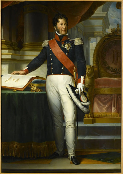 Portrait de Louis-Philippe Ier - François Gérard - Alpha Reproduction