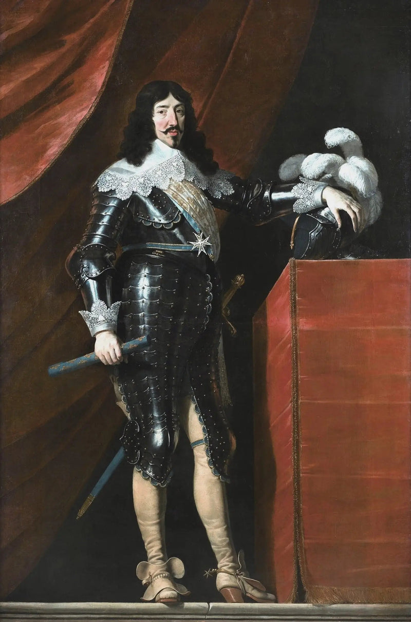 Porträtt av Ludvig XIII - Philippe de Champaigne