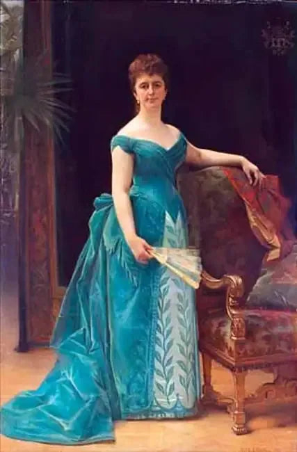 Porträtt av Louise Catherine Antoinette Borski - Alexandre Cabanel