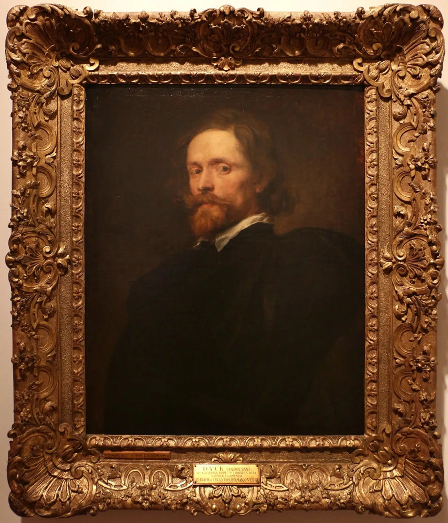Porträtt av Lucas Vorsterman - Antoine van Dyck