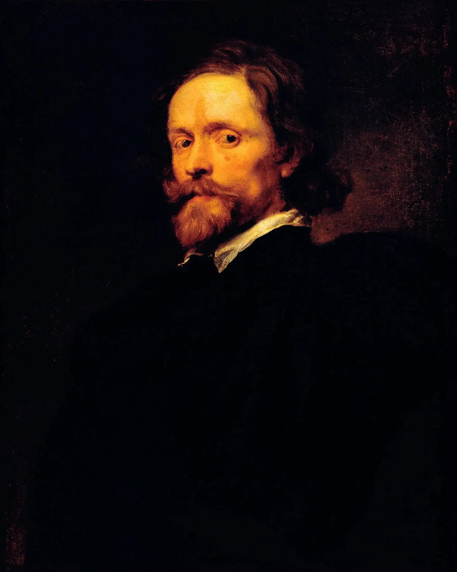 Porträtt av Lucas Vorsterman den äldre - Antoine van Dyck