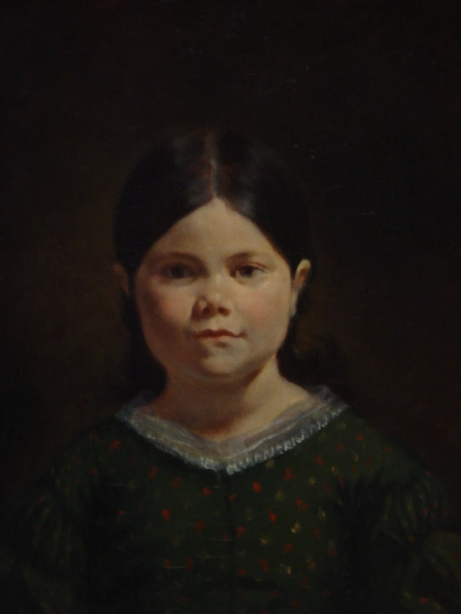 Porträtt av Lucille Virginie Le Guillou - Eugène Delacroix