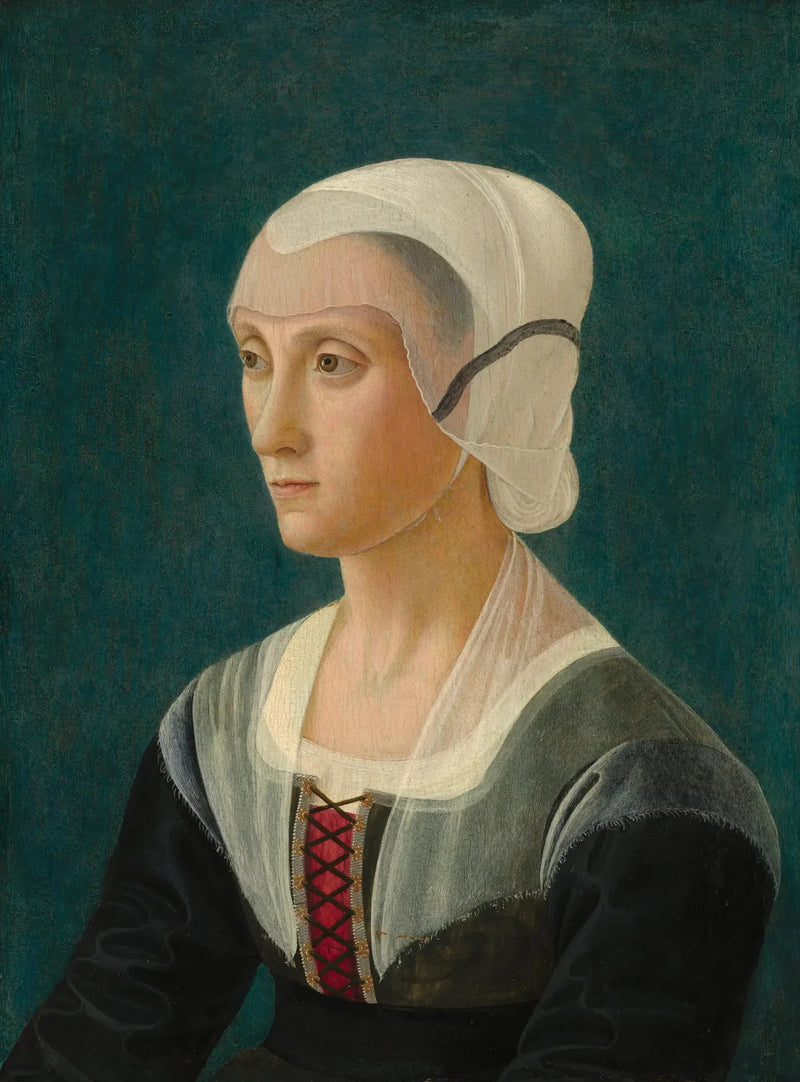 Porträtt av Lucrezia Tornabuoni - Domenico Ghirlandaio