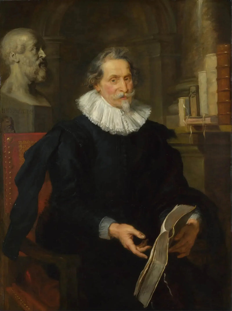 Porträtt av Ludovicus Nonnius - Peter Paul Rubens