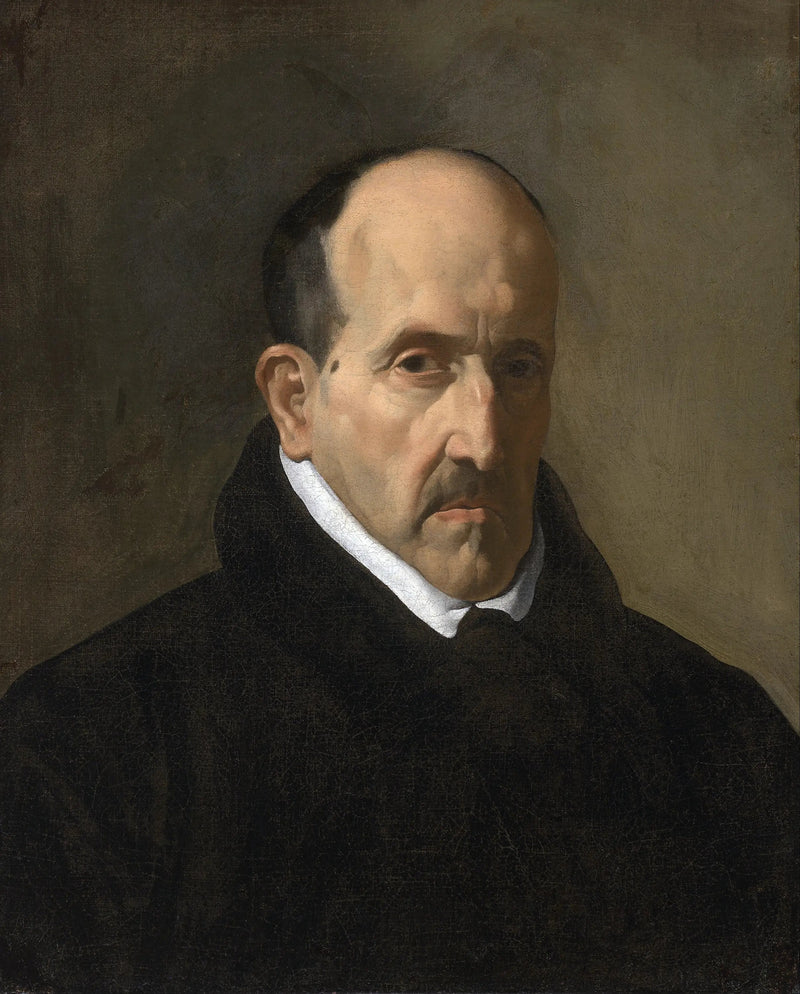 Porträtt av Luis de Góngora y Argote - Diego Velázquez