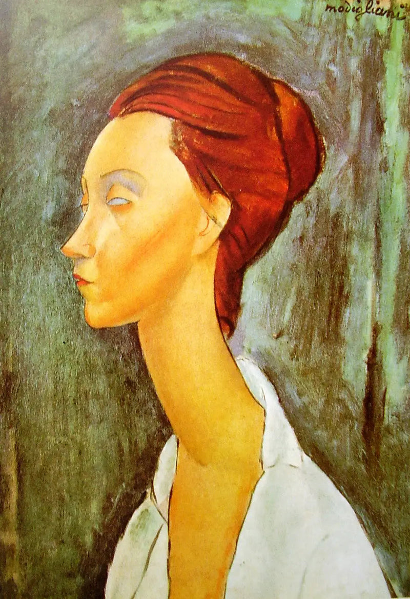 Porträtt av Lunia - Amedeo Modigliani