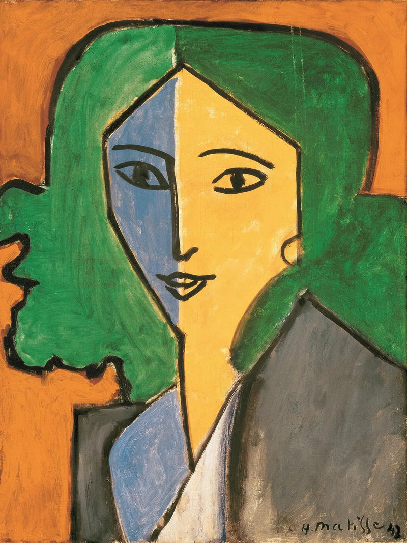 Porträtt av Lydia Delectorskaya - Henri Matisse